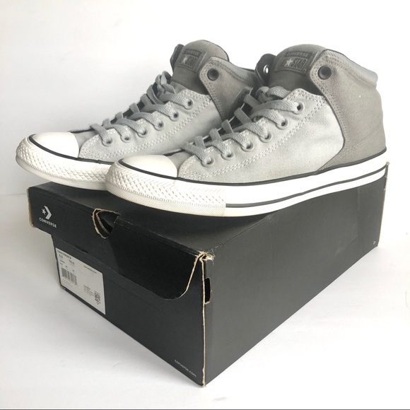 converse high street grey